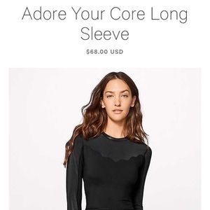 Lululemon Adore Your Core long sleeve